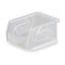 Lewisbins Hang & Stack Storage Bin, Plastic, Clear, 3 in H, 4 1/8 in W, 5 3/8 in L PB54-3 Clear - alternate 1