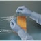 Showa 7005, Disposable Gloves, 4 mil Palm, Nitrile, Powdered, M (8), 100 PK, Blue 7005M - alternate 6