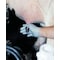 Showa 7005, Disposable Gloves, 4 mil Palm, Nitrile, Powdered, L (9), 100 PK, Blue 7005L - alternate 10