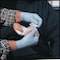 Showa 7005, Disposable Gloves, 4 mil Palm, Nitrile, Powdered, L (9), 100 PK, Blue 7005L - alternate 6