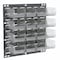 Akro-Mils Steel Louvered Panel, 5/16 in D x 20 in H x 18 in W, Gray 30618 - alternate 5