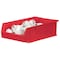 Akro-Mils Storage Bin, Plastic, Red, 6 in H, 12 3/8 in W, 20 in L 30280RED - alternate 3
