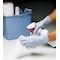 Showa 7005, Disposable Gloves, 4 mil Palm, Nitrile, Powdered, M (8), 100 PK, Blue 7005M - alternate 5