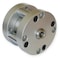 Speedaire Air Cylinder, 2 1/2 in Bore, 1 in Stroke, Compact Double Acting, Stainless Steel . 5YCV4 - alternate 1