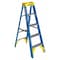 Werner 5 ft Fiberglass Stepladder, 250 lb Capacity 6005 - alternate 1