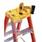 Werner 5 ft Fiberglass Twin Stepladder, 300 lb Capacity T6205 - alternate 3