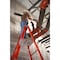 Werner 12 ft Fiberglass Platform Stepladder, 300 lb Capacity P6210 - alternate 6