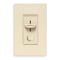 Lutron Lighting Dimmer, Slide, 600VA, 120V, Ivory SLV-600P-IV - alternate 1