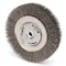 Weiler Crimped Wire Wheel Wire Brush, Arbor, 6" 93113 - alternate 1