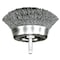 Weiler Crimped Wire Cup Wire Brush, Stem, 1-3/4" 90116 - alternate 2