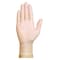 Condor Disposable Gloves, 4.00 to 4.99 mil Palm, Vinyl, Powder-Free, L (9), 100 PK, Clear 3BA44 - alternate 1