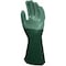 Ansell AlphaTec(R) 08-354 Chemical Resistant Gloves, Neoprene, 14 in L, 55 mil, Green, 9, 1 PR 08-354 - alternate 3