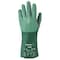 Ansell AlphaTec(R) 08-354 Chemical Resistant Gloves, Neoprene, 14 in L, 55 mil, Green, 9, 1 PR 08-354 - alternate 1