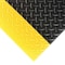 Notrax Antifatigue Mat, 6 ft. L x 2 ft. W, 1/2" Thickness, Closed Cell PVC Foam, Diamond Plate 419S0026BY - alternate 1