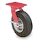 Hamilton Swivel Pnumatic Caster w/ Brake Lock, 8'' S-7008-PRB-4SL-FB - alternate 3