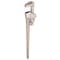 Ampco Safety Tools 10 in L 2 1/2 in Cap. Aluminum Bronze Straight Pipe Wrench W-211 - alternate 1