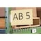 Aigner Index Aisle Sign Kit, Pk10 WSK-1Y - alternate 1