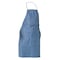 Kleenguard Shop Apron, Fabric, Blue, 40 in, One Size 36260 - alternate 1
