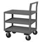 Zoro Select Low-Profile Utility Cart with Lipped & Flush Metal Shelves, Steel, 1,400 lb Load Capacity, 43 in L LDO-243639-3-5PO-95 - alternate 1