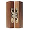 Soss Concealed Hinge, Zamac/Steel, Full Mortise Mounting, 1 in Leaf W x 4 5/8 in Leaf H, Satin Chrome 216US26D - alternate 2