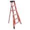 Werner 6 ft Fiberglass Tripod Stepladder, 300 lb Capacity FTP6206 - alternate 1