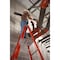 Werner 10 ft Fiberglass Platform Stepladder, 300 lb Capacity P6208 - alternate 4