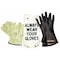 Salisbury Electrical Glove Kit, 1000V AC/1500V DC, 11 in Length, Type 1, Class 0, Black, Size 8, PR GK011B/8 - alternate 1