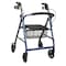 First Voice Blue Basic Rollator MDS86850EB - alternate 1