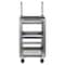 Zoro Select Aluminum Stock Picking Ladder Cart 1000 lb. Capacity, 40"L x 21-7/8"W x 50-3/16"H SPA3-2236 - alternate 5