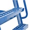 Zoro Select Steel Stock Picking Ladder Cart 1000 lb. Capacity, 56-1/8"L x 27-7/8"W x 73-1/16"H SPS-HF-2852 - alternate 2