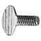 Zoro Select Thumb Screw, 5/16"-18 Thread Size, Spade, Zinc Plated Steel, 0.64 in Head Ht, 3/4 in Lg, 25 PK TSI0310075P0-025P - alternate 1