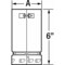 Ameri-Vent Universal Adapter, 4" Dia., 6" L 4FCA - alternate 3
