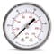 Zoro Select Pressure Gauge, Commercial, 0 to 100 psi, 2 in Dial, Acrylic Lens, 1/4 in MNPT, Plastic, Black 4FMC6 - alternate 1