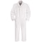 Red Kap Coverall, 35% Cotton, 65% Polyester, 7.25 oz Fabric Weight, 30 in Inseam, White, 54 Regular CT10WH RG 54 - alternate 1