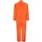 Red Kap CT10 Coverall, Cotton/Polyester, 7.25 oz Fabric Weight, 30 in Inseam, Orange, 52 Regular CT10OR RG 52 - alternate 2