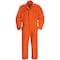 Red Kap CT10 Coverall, Cotton/Polyester, 7.25 oz Fabric Weight, 30 in Inseam, Orange, 52 Regular CT10OR RG 52 - alternate 1