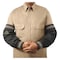 Steiner Flame-Resistant Sleeve, Para-Aramid, Woven Carbonized Fiber, 18 in Length, Black, Elastic Cuff 1364-18WW - alternate 1