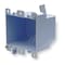 Cantex Electrical Box, 25 cu in, Switch Box Type, 2 Gangs, PVC, Rectangular Shape EZ25DOR - alternate 2