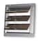 Dayton 16 in 19"H-W 5 1/4"L SS Backdraft Dampr, 16-1/2 in x 16-1/2 in, Stainless Steel 4FZJ5 - alternate 2