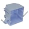 Cantex Electrical Box, 32 cu in, Switch Box Type, 2 Gangs, PVC, Square Shape EZ32DNR - alternate 1