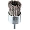 Weiler Standard Twist Knot Wire End Wire Brush, Steel, 1/4 Shank Size, 1 1/8" Bristle Length 90193 - alternate 1