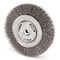 Weiler Crimped Wire Wheel Wire Brush, Threaded Arbor 93396 - alternate 1