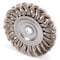Weiler Twist Wire Wheel Wire Brush, Arbor, 4" 93391 - alternate 1