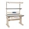 Pro-Line Electric Workbenches, Laminate, 30" W, 30-1/2" to 46-1/2" Height, 1000 lb., Cantilever MVSII6030P - alternate 2