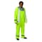 Condor Hi-Vis Rain Jacket, Polyester, Class 3 Green, L 4GE64 - alternate 3