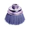 Weiler Cup Wire Brush, Threaded Arbor, 3-1/2" 97603 - alternate 2