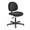 Bevco Fabric Task Chair, 16" to 21", No Arms, Black V4007MG-BK - alternate 1