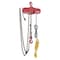 Dayton Electric Chain Hoist, 500 lb, 10 ft, Hook Mounted - No Trolley, 115V AC, Red 4GU71 - alternate 5