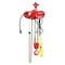 Dayton Electric Chain Hoist, 500 lb, 10 ft, Hook Mounted - No Trolley, 115V AC, Red 4GU71 - alternate 1
