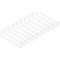 Cablofil Wire Mesh Cable Tray, 129 lb Capacity, Steel, Zinc Plated CF105/500EZ - alternate 1